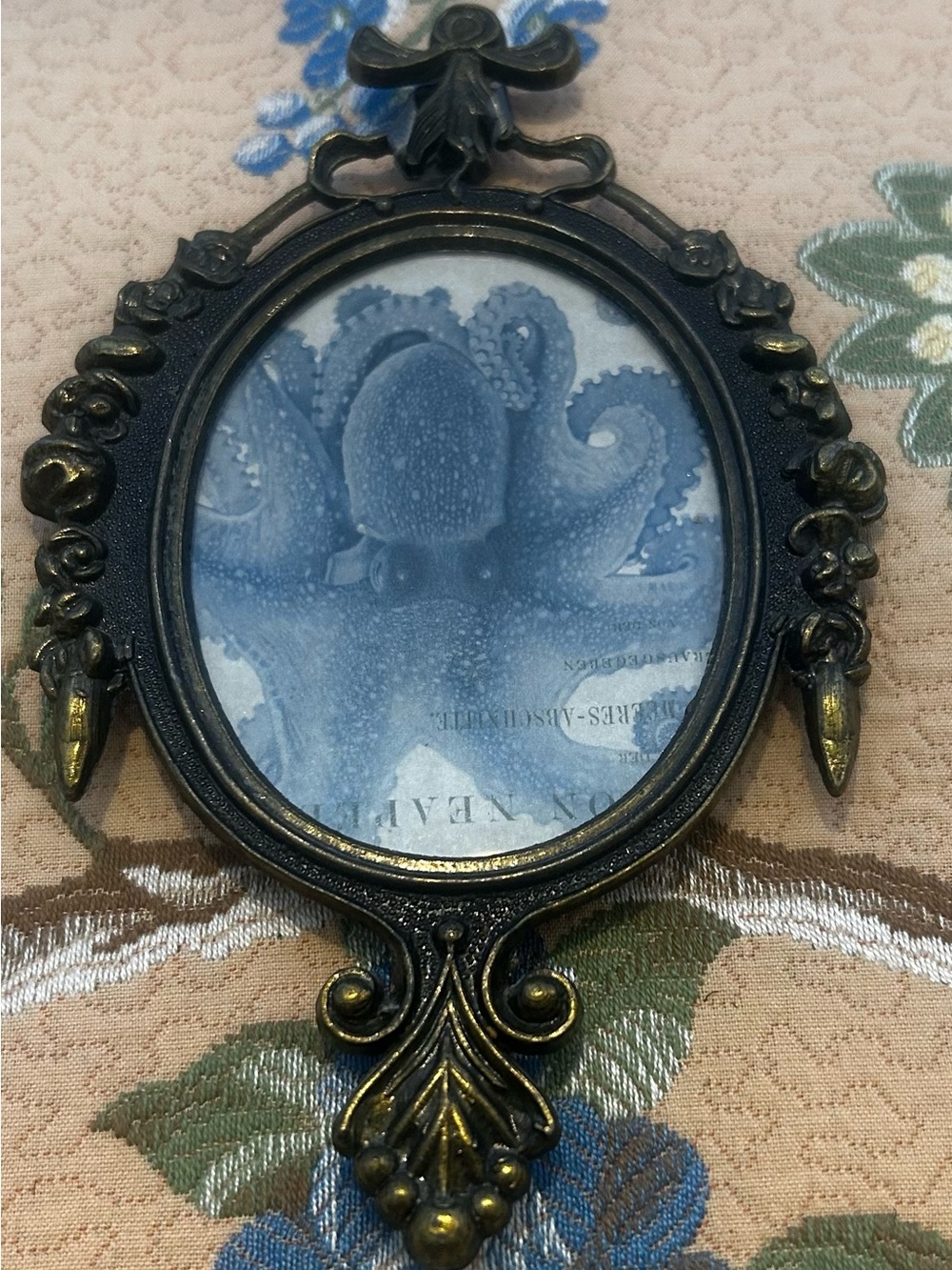 Antique-Style Black and Gold Ornate Wall Frame - Home Accents